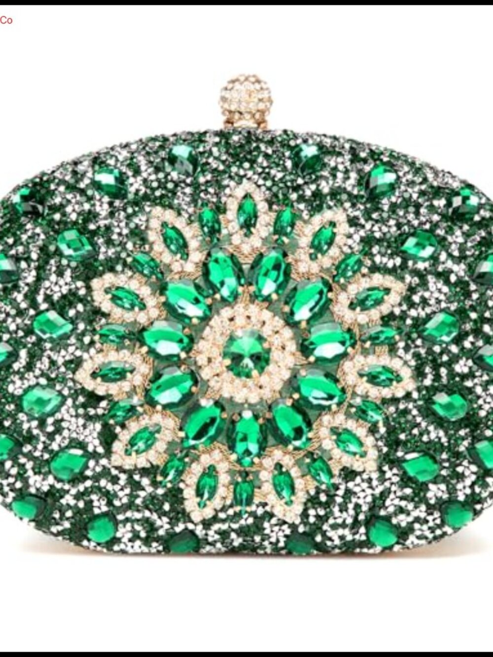 Rhinestone Clutch Evening Bag Sparkly Crystal Party Purse